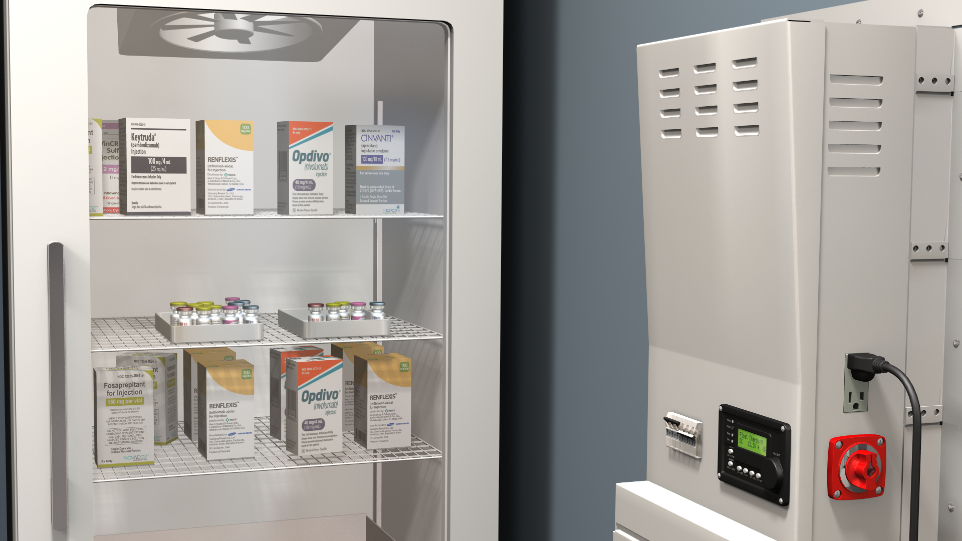 Emergency power for 2025 refrigerator